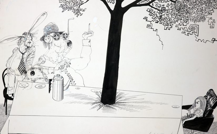 Ralph Steadman's illustrated Alice in Wonderland