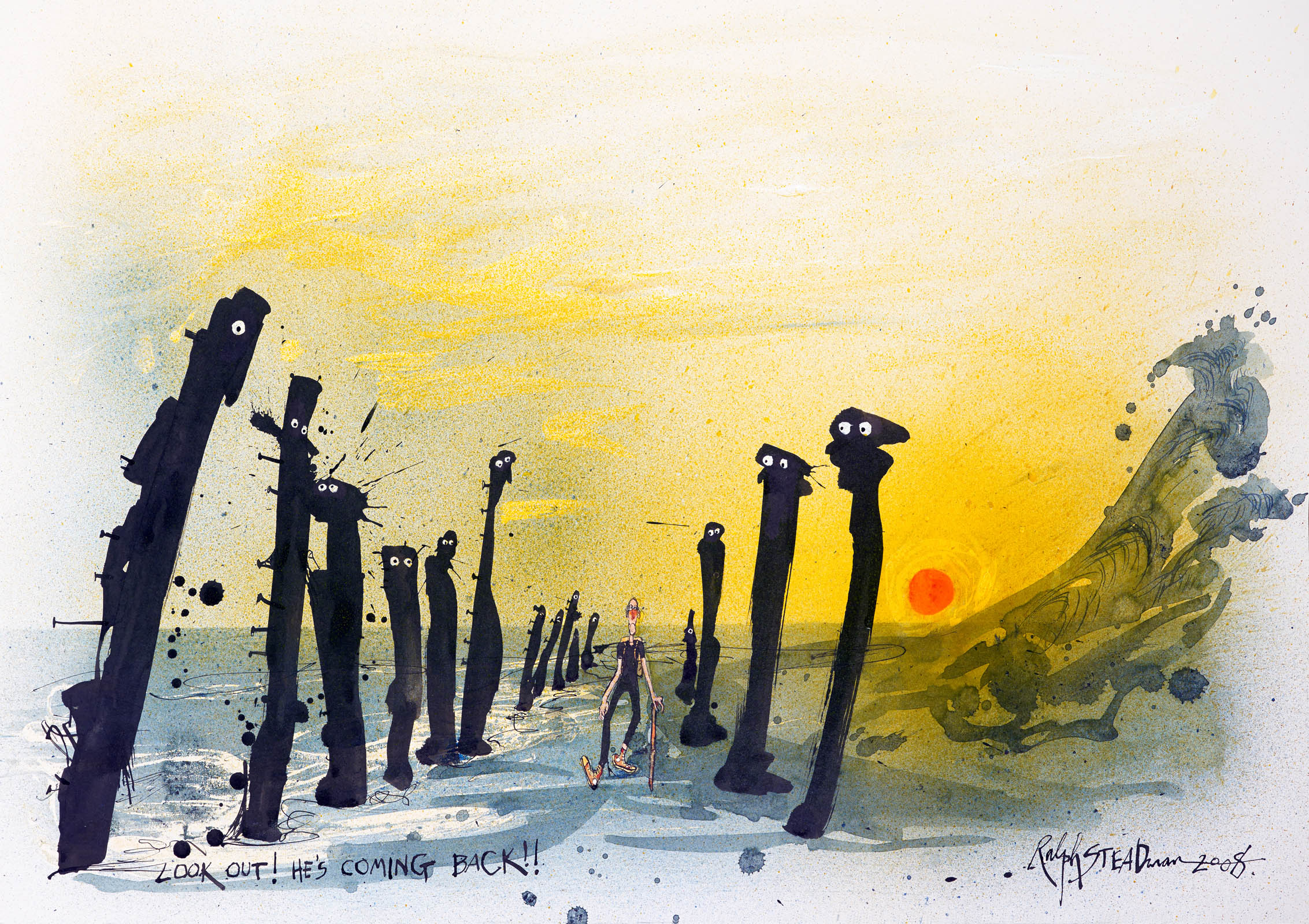 Ralph Steadman's collaboration with Will Self