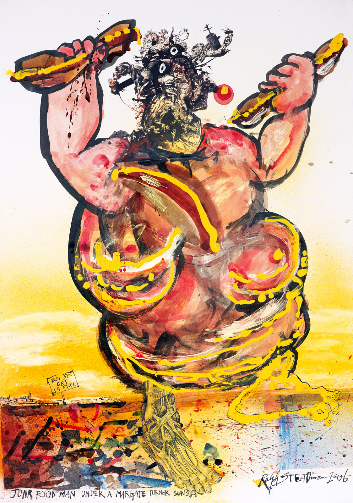 Ralph Steadman's collaboration with Will Self