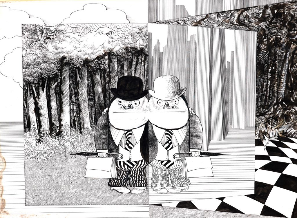 Alice Through the Looking Glass – Ralph Steadman Art Collection