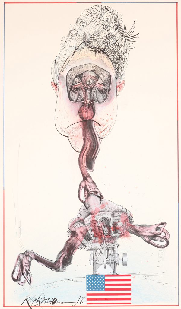 Ralph Steadman's collection of American Presidents