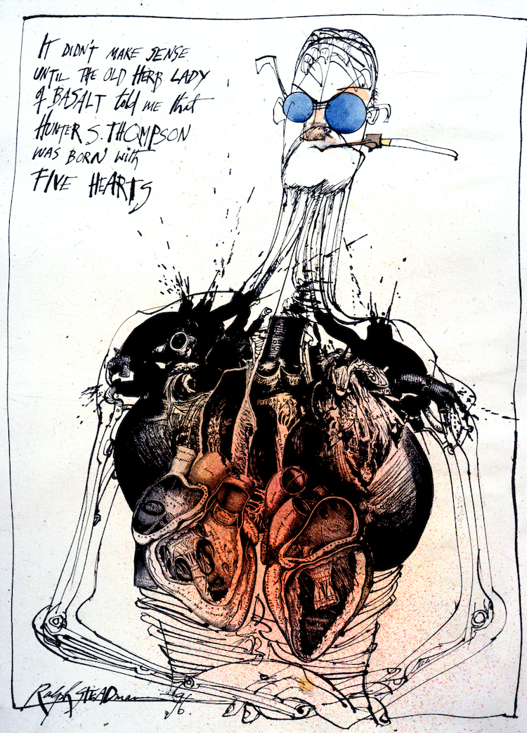 Art Collection – Peruse the work and of Gonzo Artist, Ralph Steadman